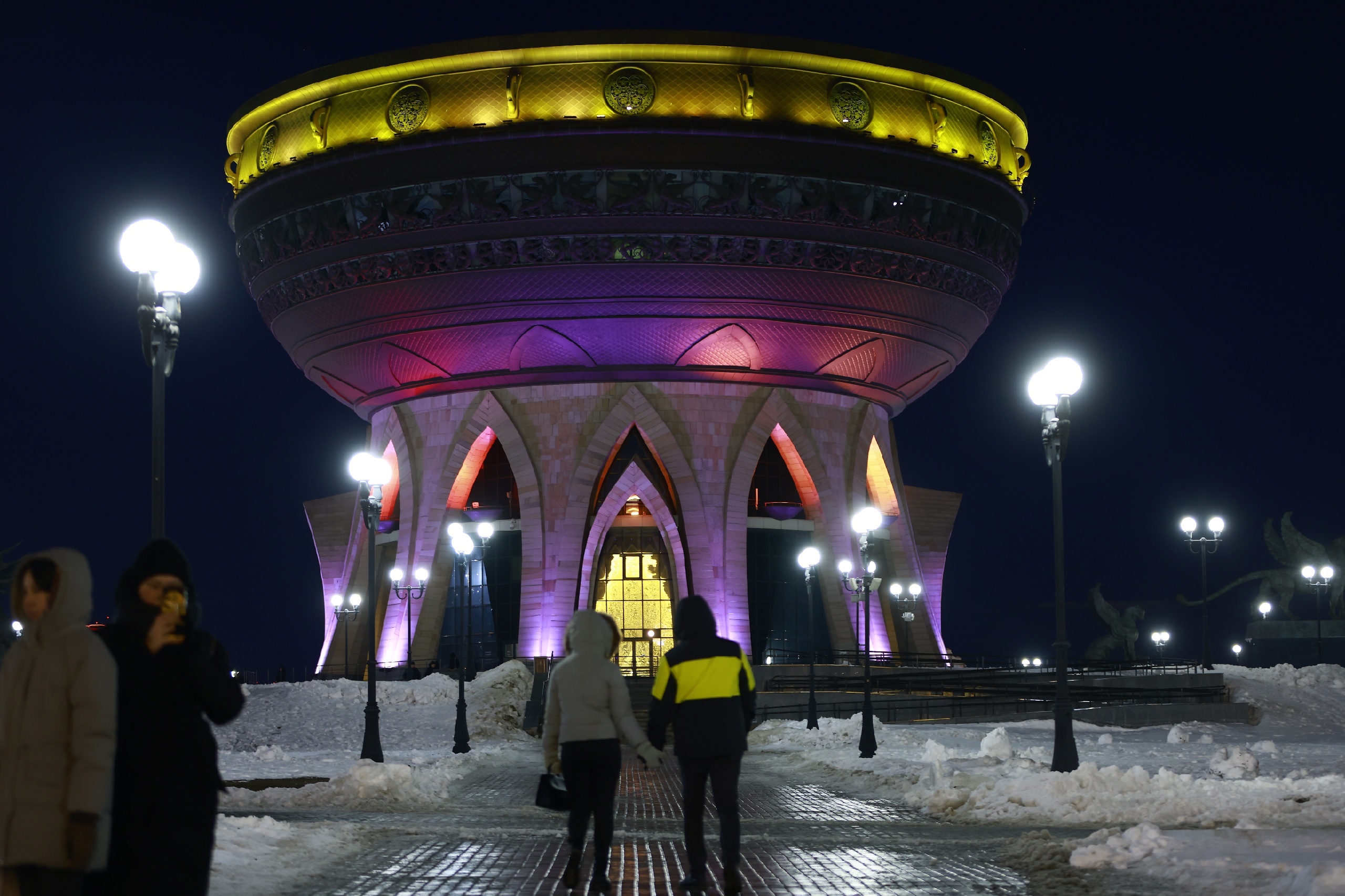За новогодние каникулы «Чашу» в Казани посетили более 20 тысяч человек