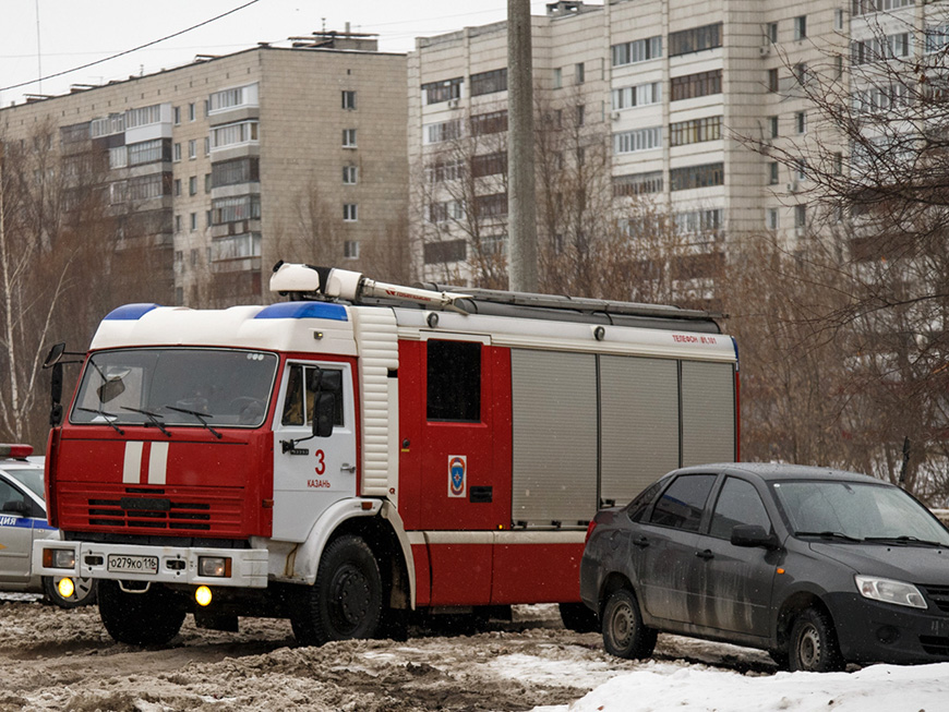 Во время зимних каникул в Татарстане произошло 90 пожаров