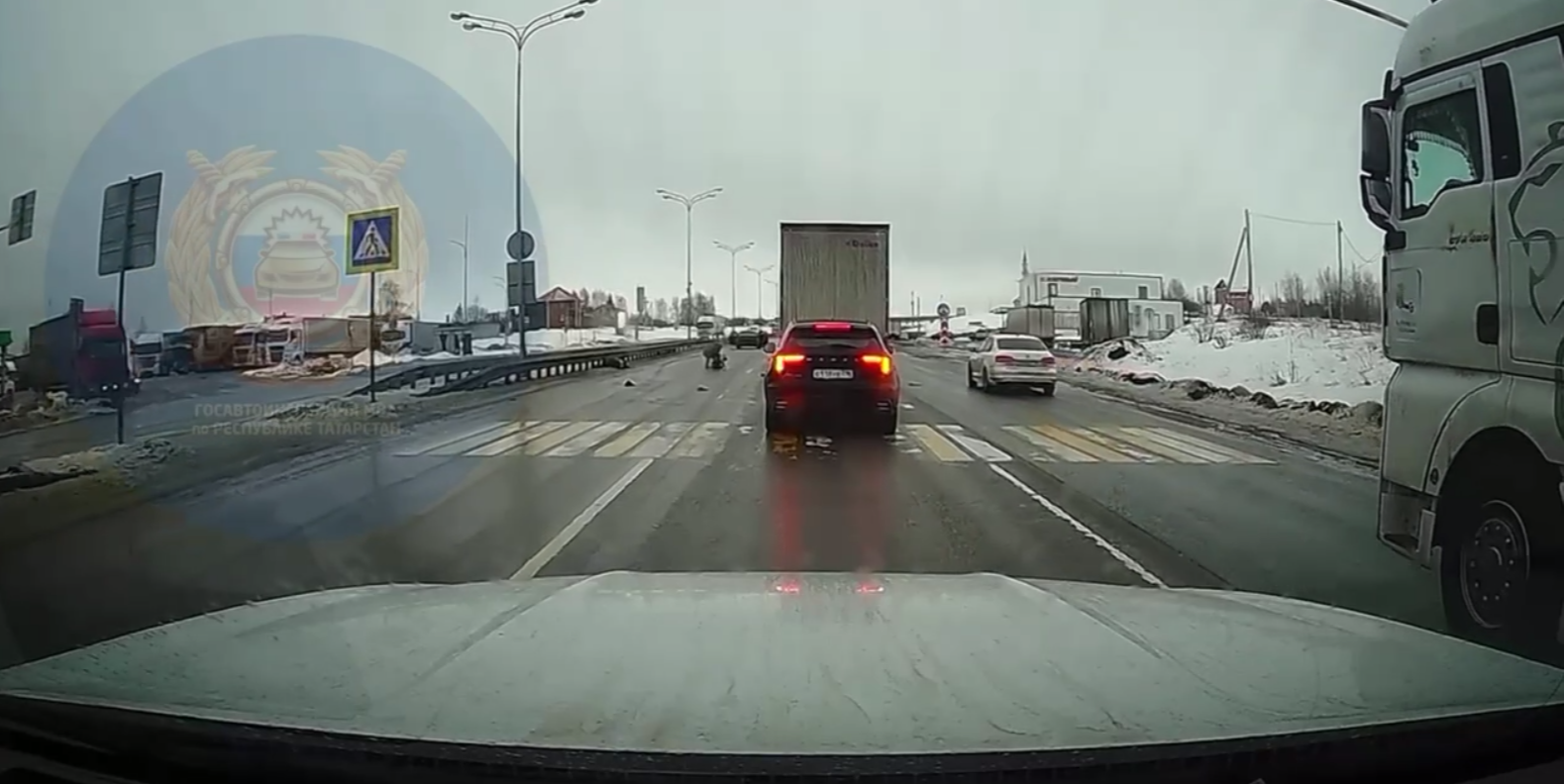 В Татарстане на месте, где сбили мать и дочку, могут сделать надземный переход