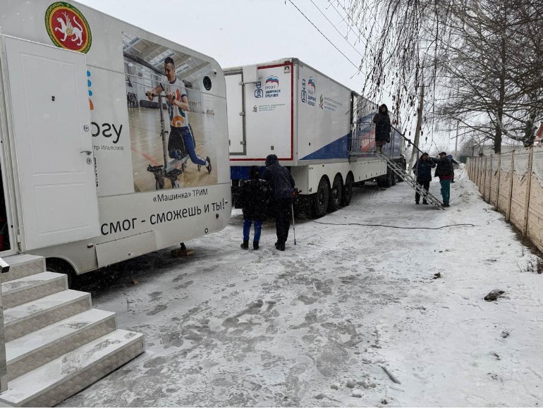 Мобильный реабилитационный центр в Татарстане принял первых пациентов