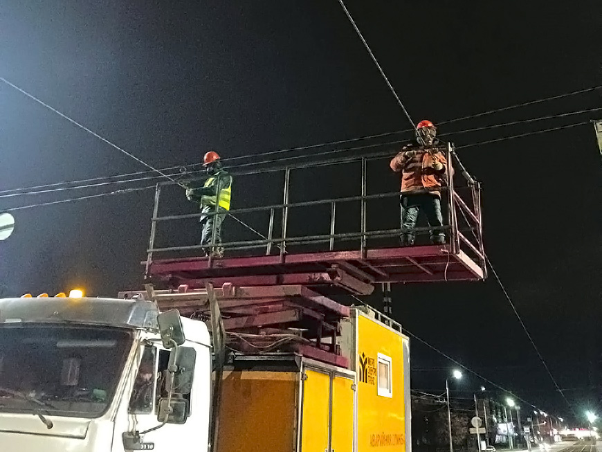 Казанские трамваи № 5, 5а, 7 приостановили движение из-за повреждения сети