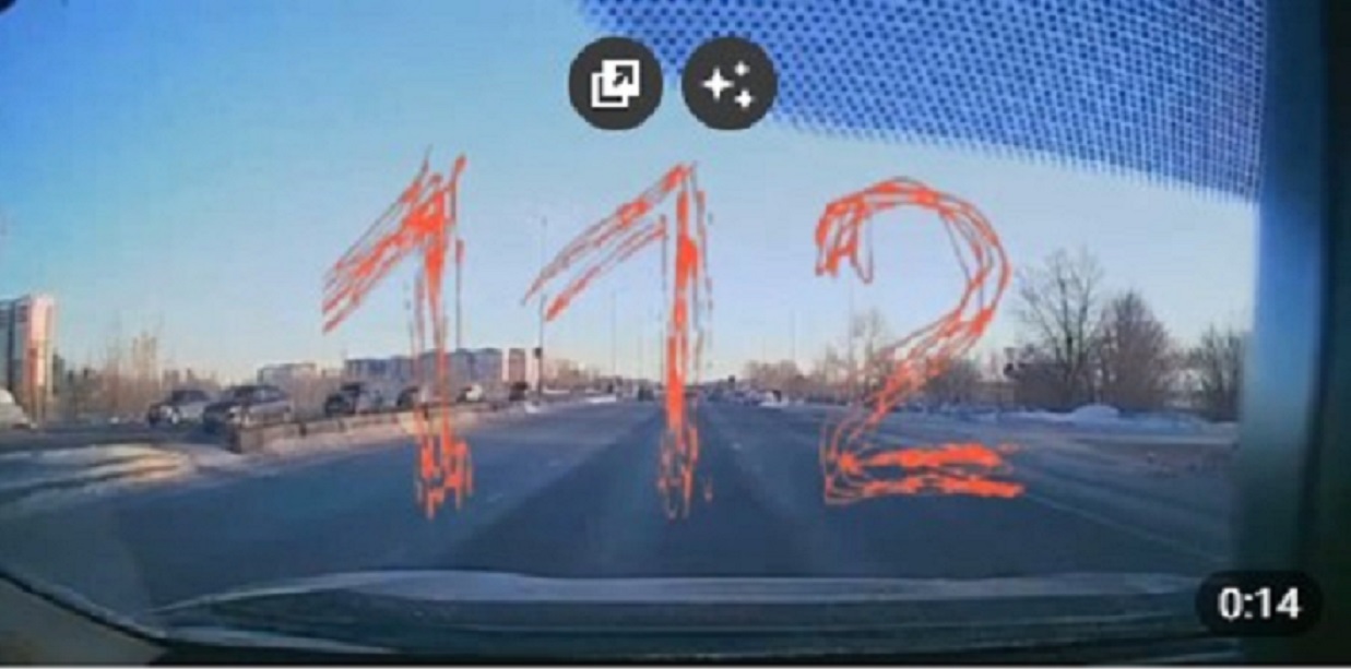 На первой автодороге в Набережных Челнах на ходу взорвался автомобиль