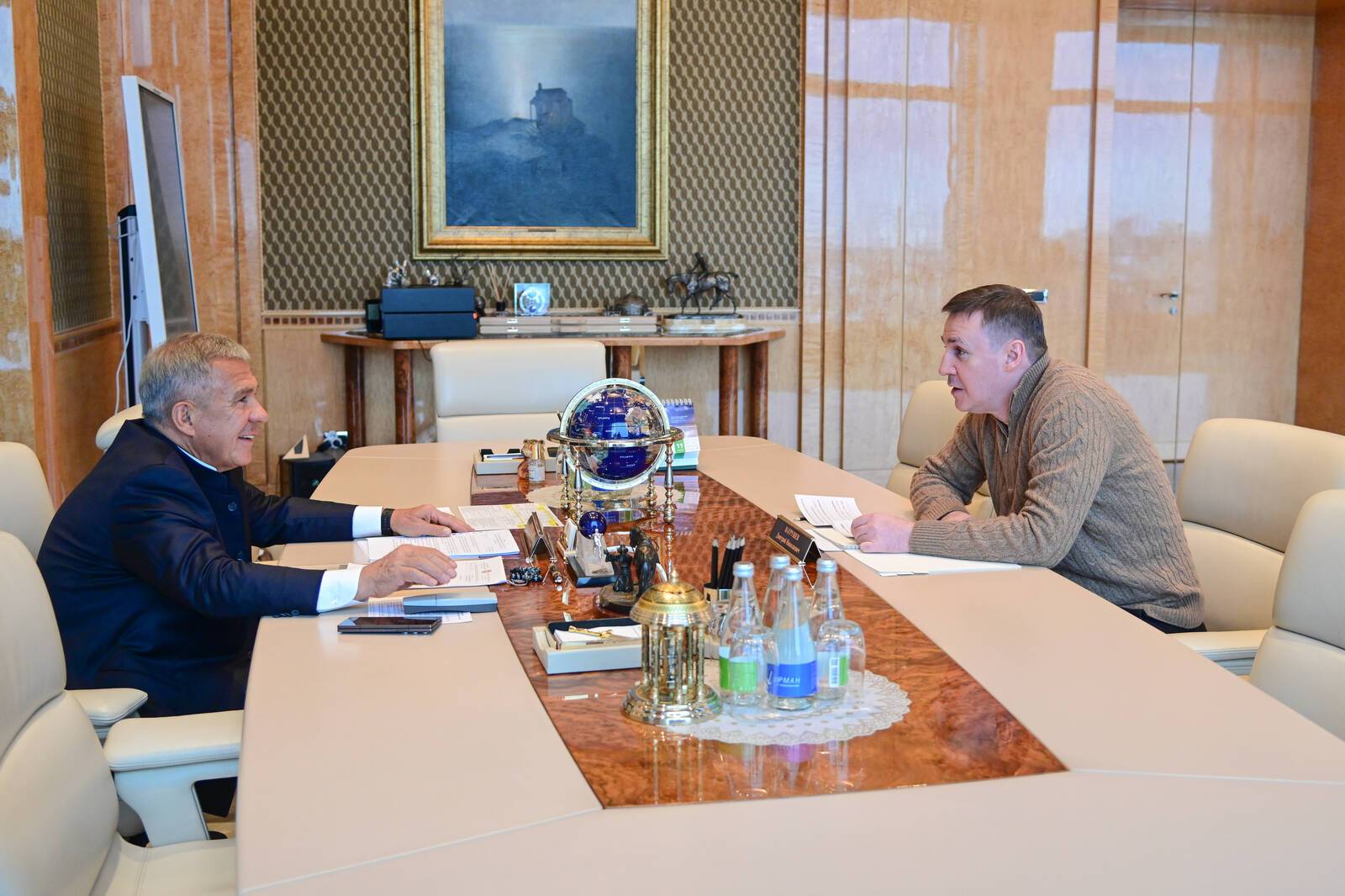 Минниханов рассказал Патрушеву о мусоросжигательном заводе в Осиново