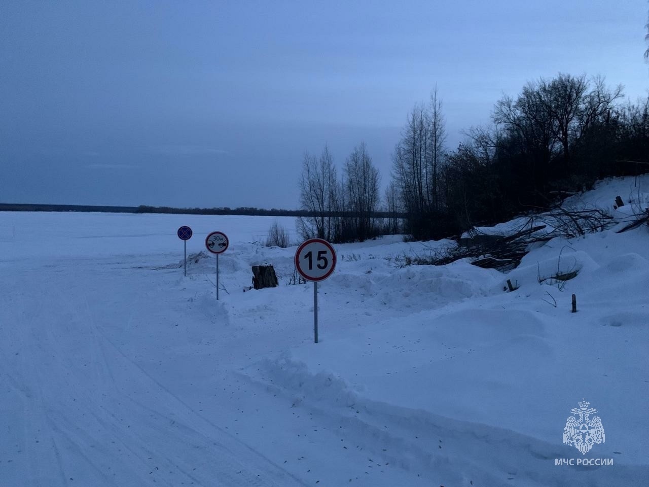 Три ледовые переправы закрыли в Татарстане из-за аномальной погоды