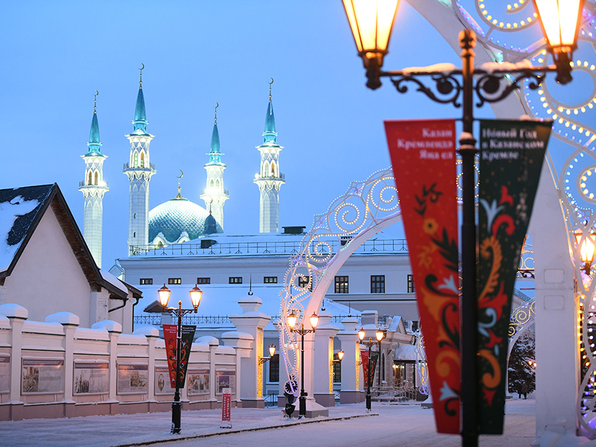 Движение у стен Казанского кремля перекроют из-за горнолыжного фестиваля