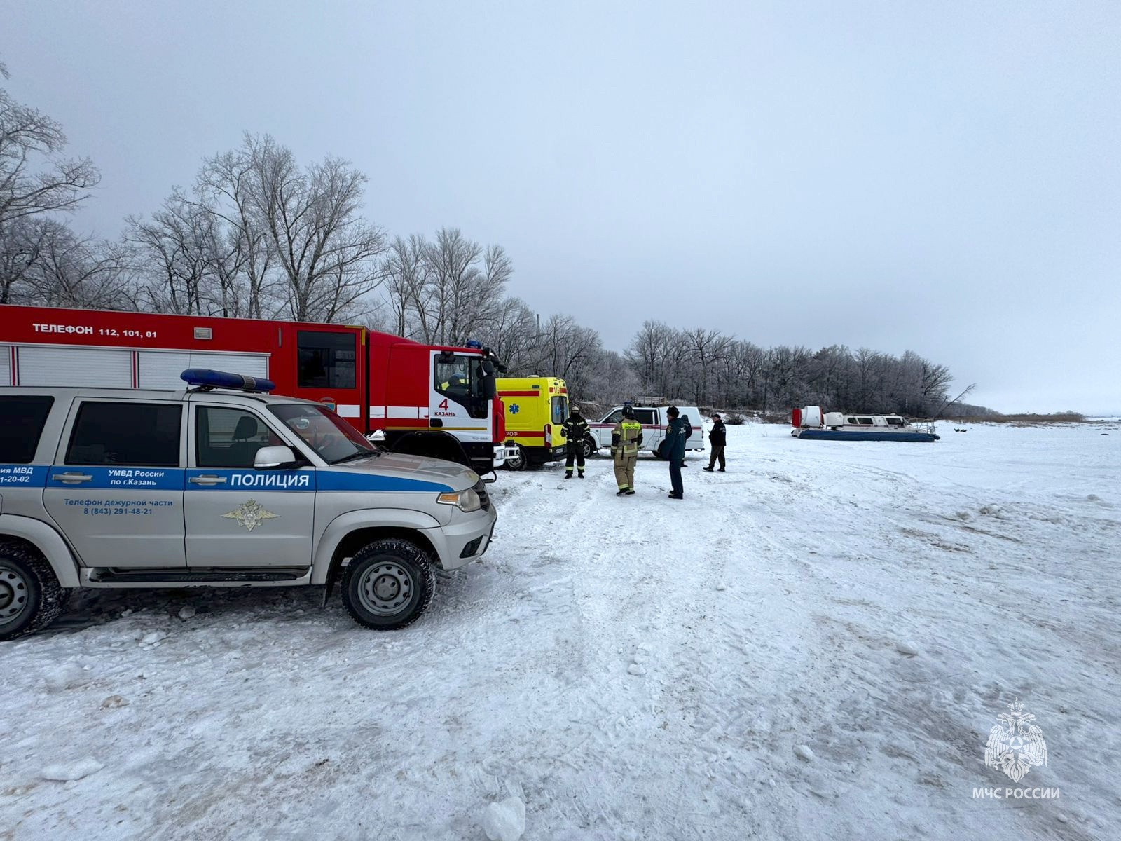 Ледовая переправа Аракчино - Верхний Услон снова заработала