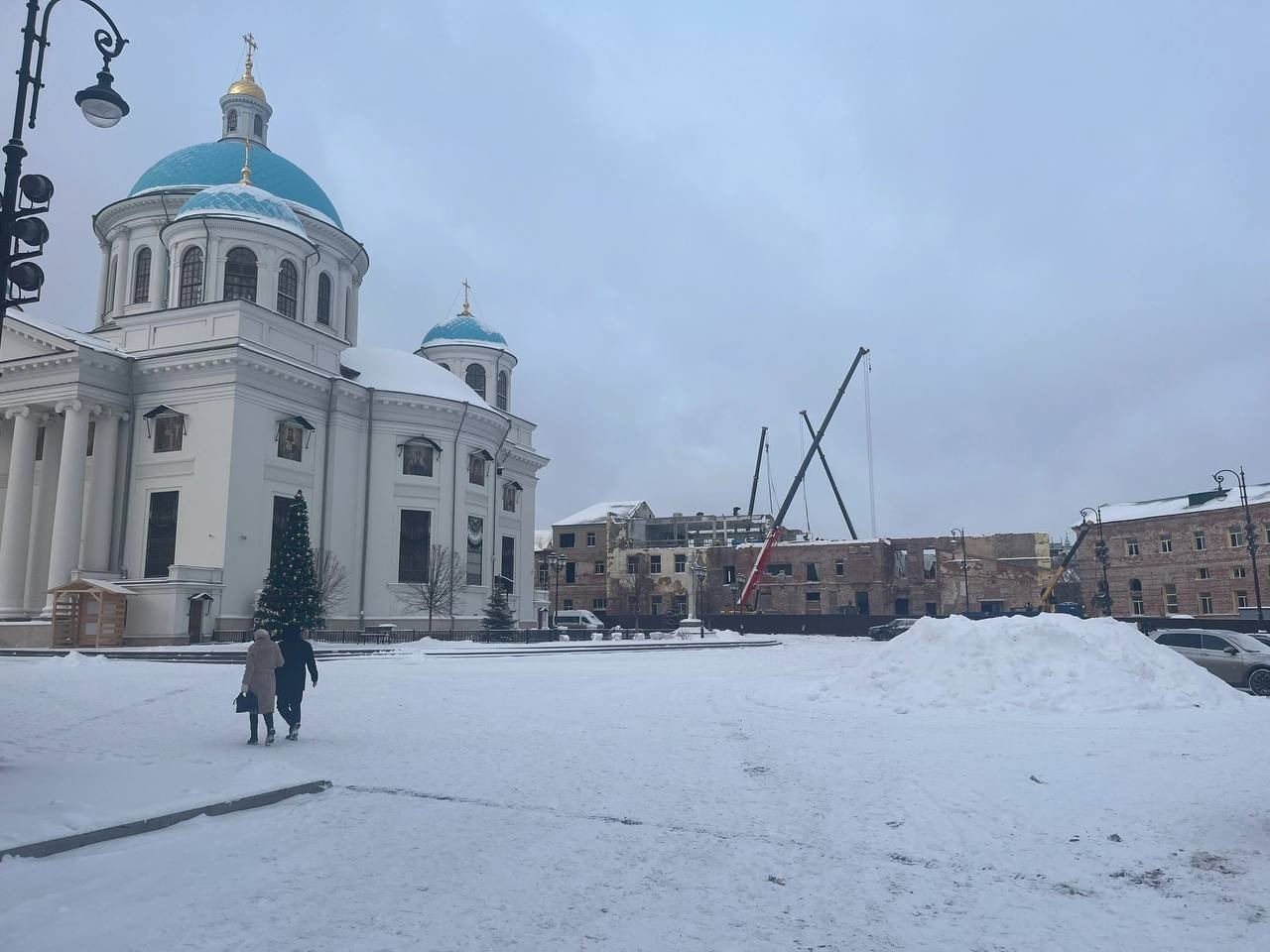 Церковь Николы Тульского в Казани реставрируют