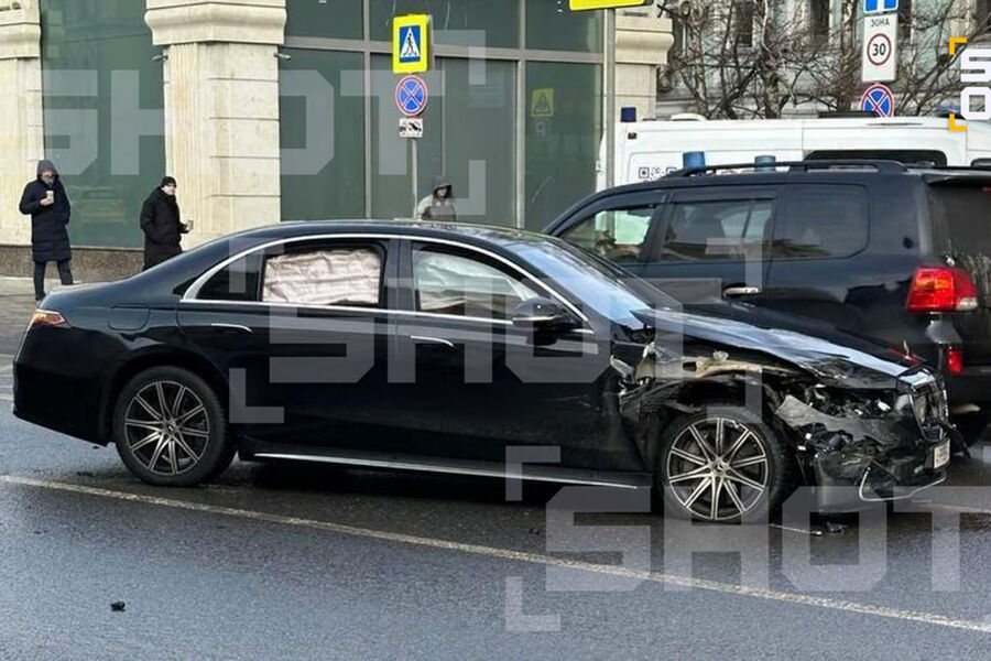 Глава Минсельхоза Лут попала в ДТП в Москве на правительственном лимузине