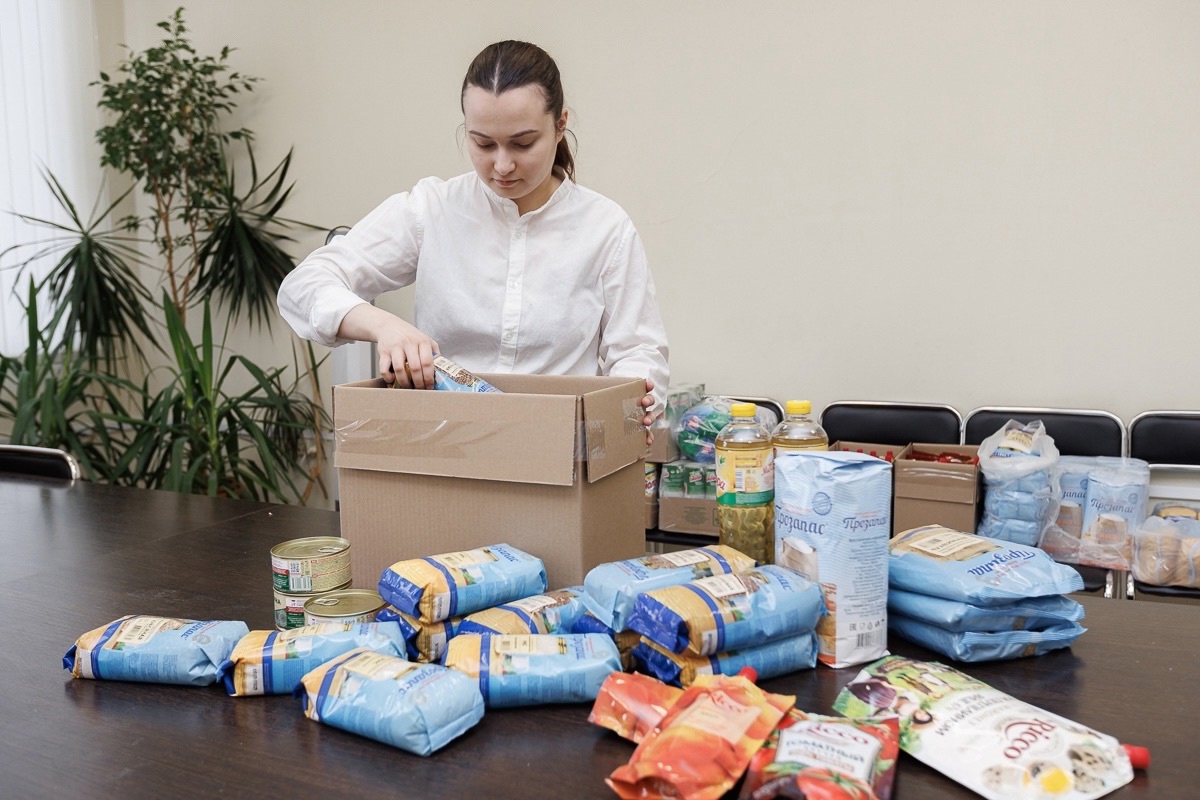 В Татарстане семьи погибших участников СВО получат наборы продуктов питания
