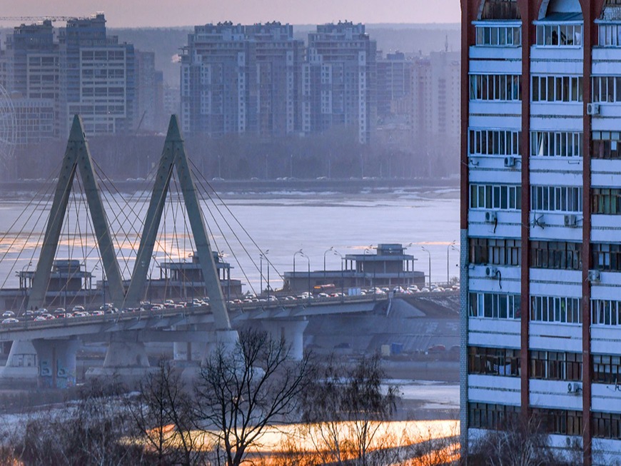 В Казани за 311 млн рублей отремонтируют дороги у моста «Миллениум»