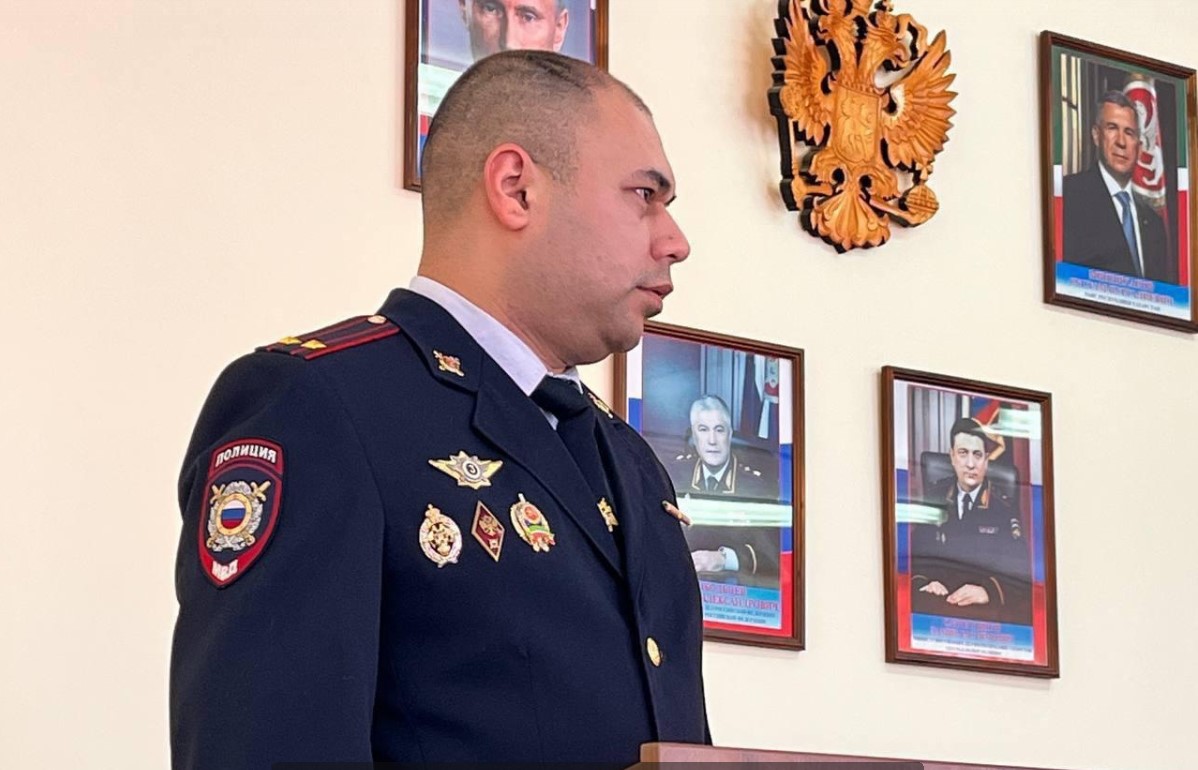 В Актанышском районе назначен новый начальник отдела полиции