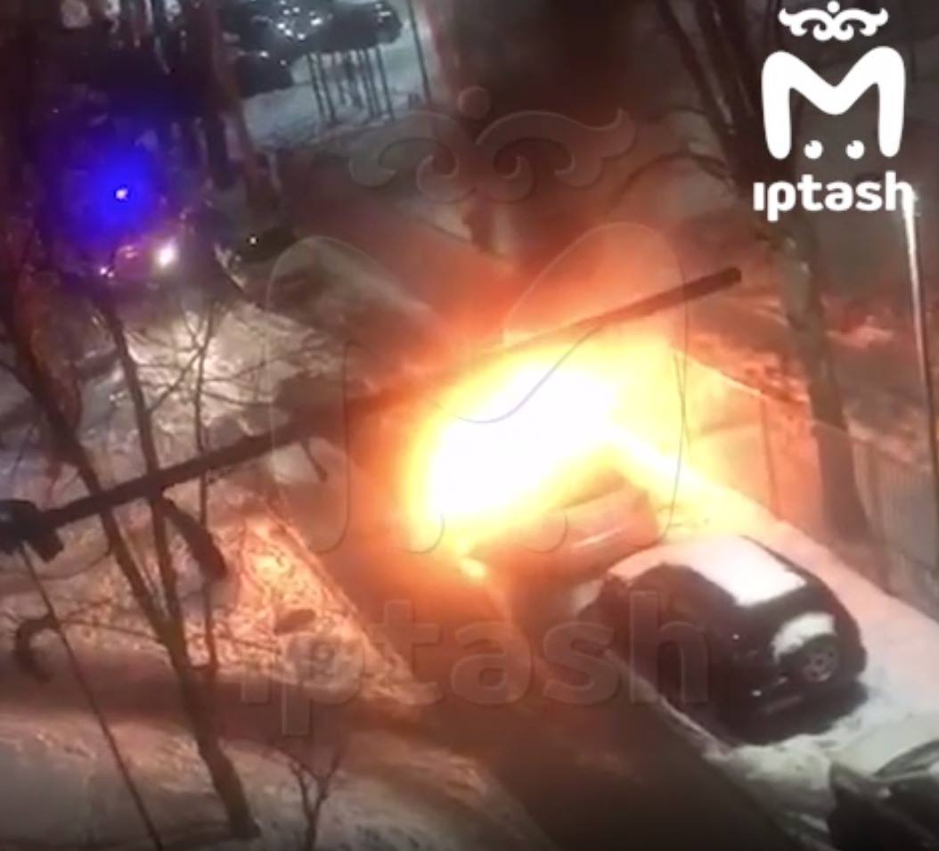В Казани подожгли авто сотрудника военкомата Татарстана