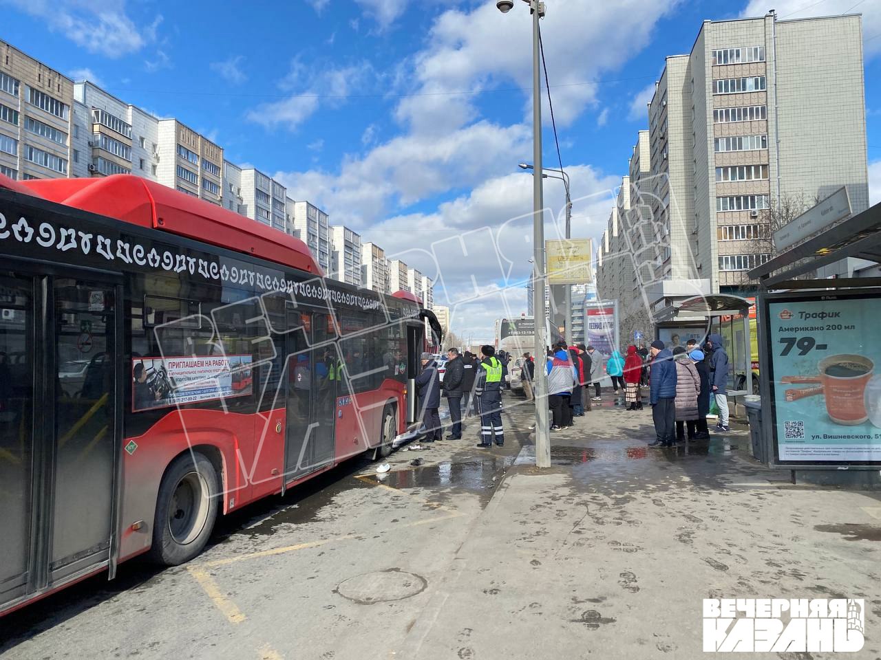 Пострадавшего при ДТП на Вишневского ребенка госпитализировали с переломами