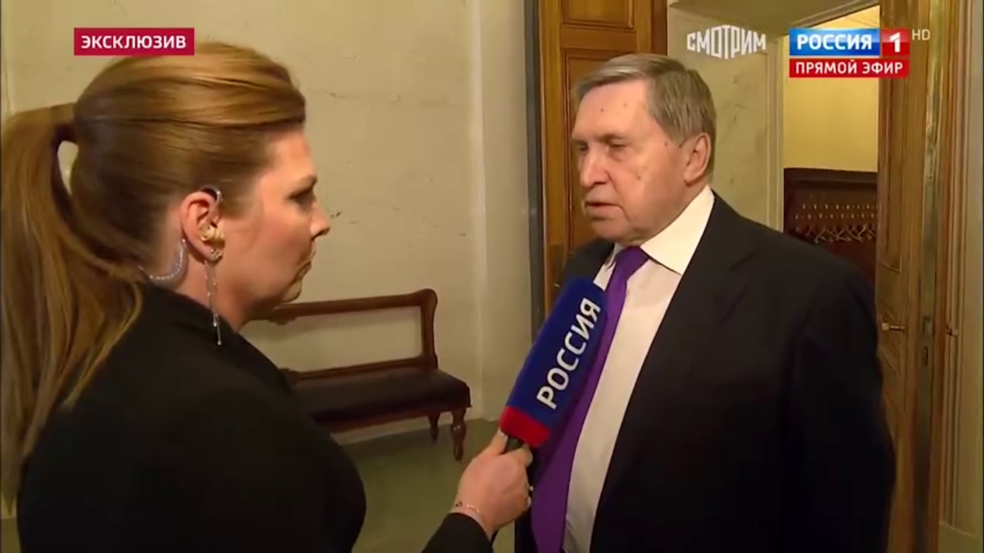 Помощник Путина Ушаков заявил, что Россия не хочет временного перемирия