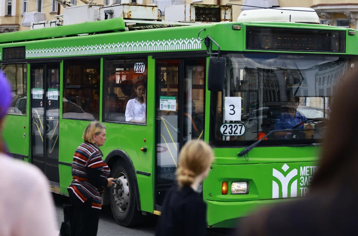 В казанских трамваях и троллейбусах отключат печи с 1 апреля