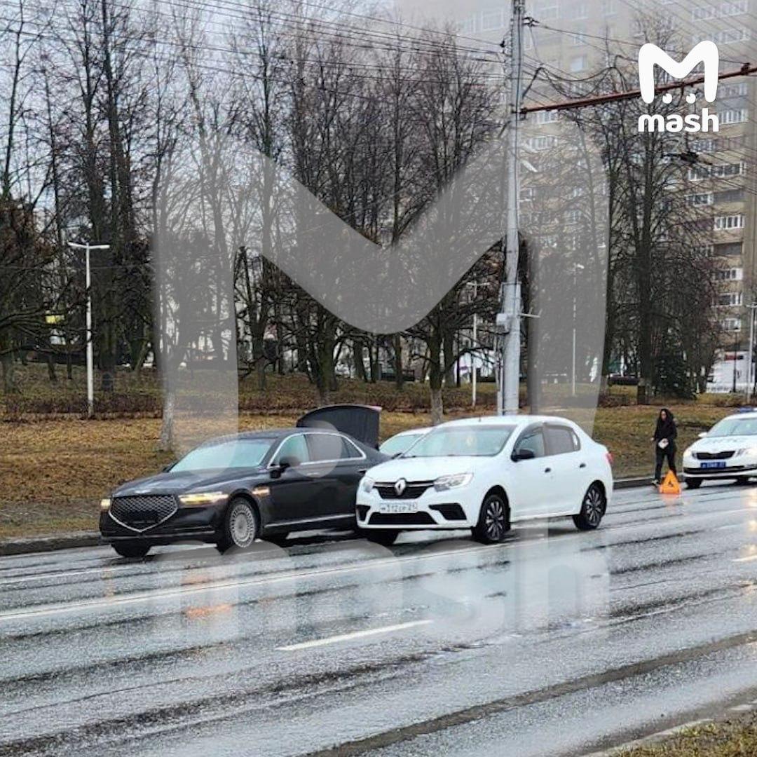 Глава Чувашии попал в ДТП в центре Чебоксар