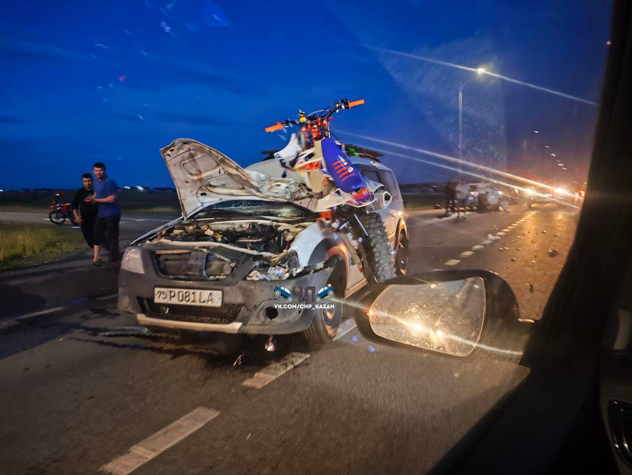 В Татарстане в три раза увеличилось число аварий с подростками на питбайках