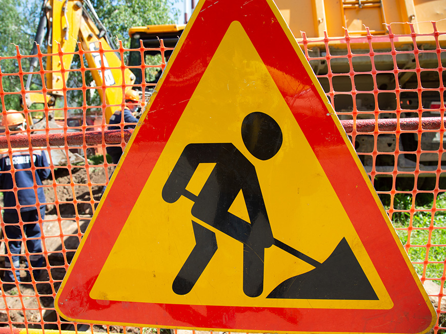 Улицу Сибгата Хакима в Казани частично перекрыли