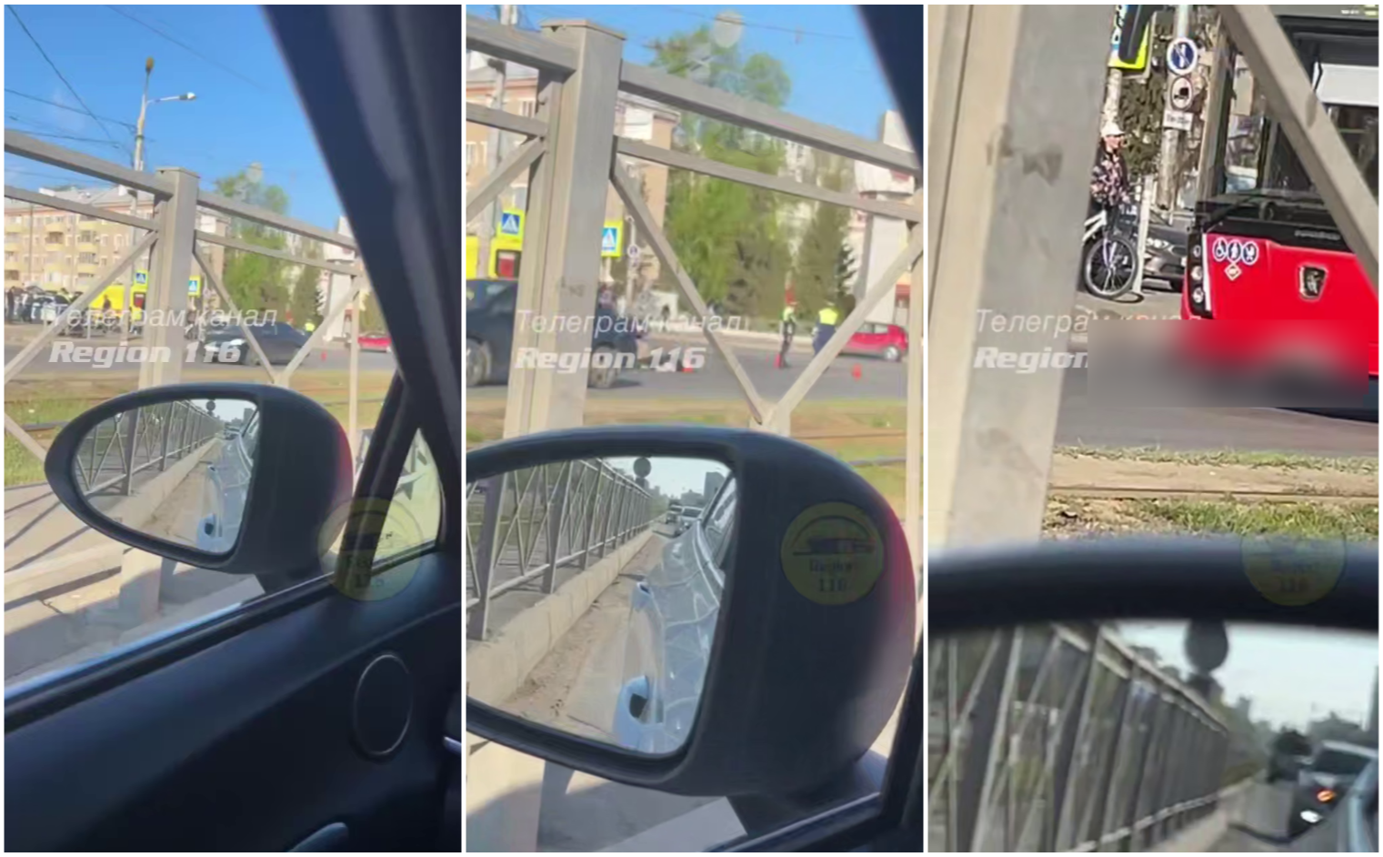 Грузовик сбил пожилую женщину на перекрестке Зорге - Даурская в Казани