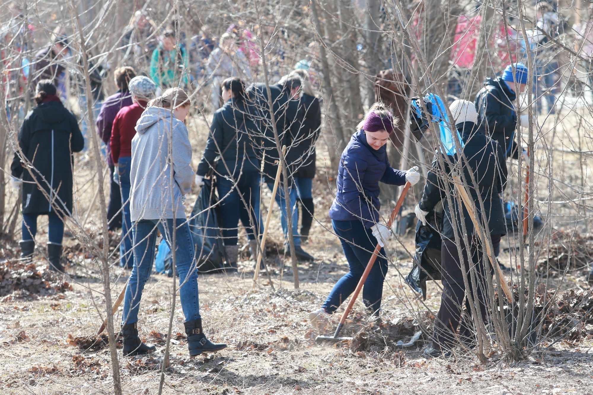 На общегородской субботник вышли 36 тысяч казанцев