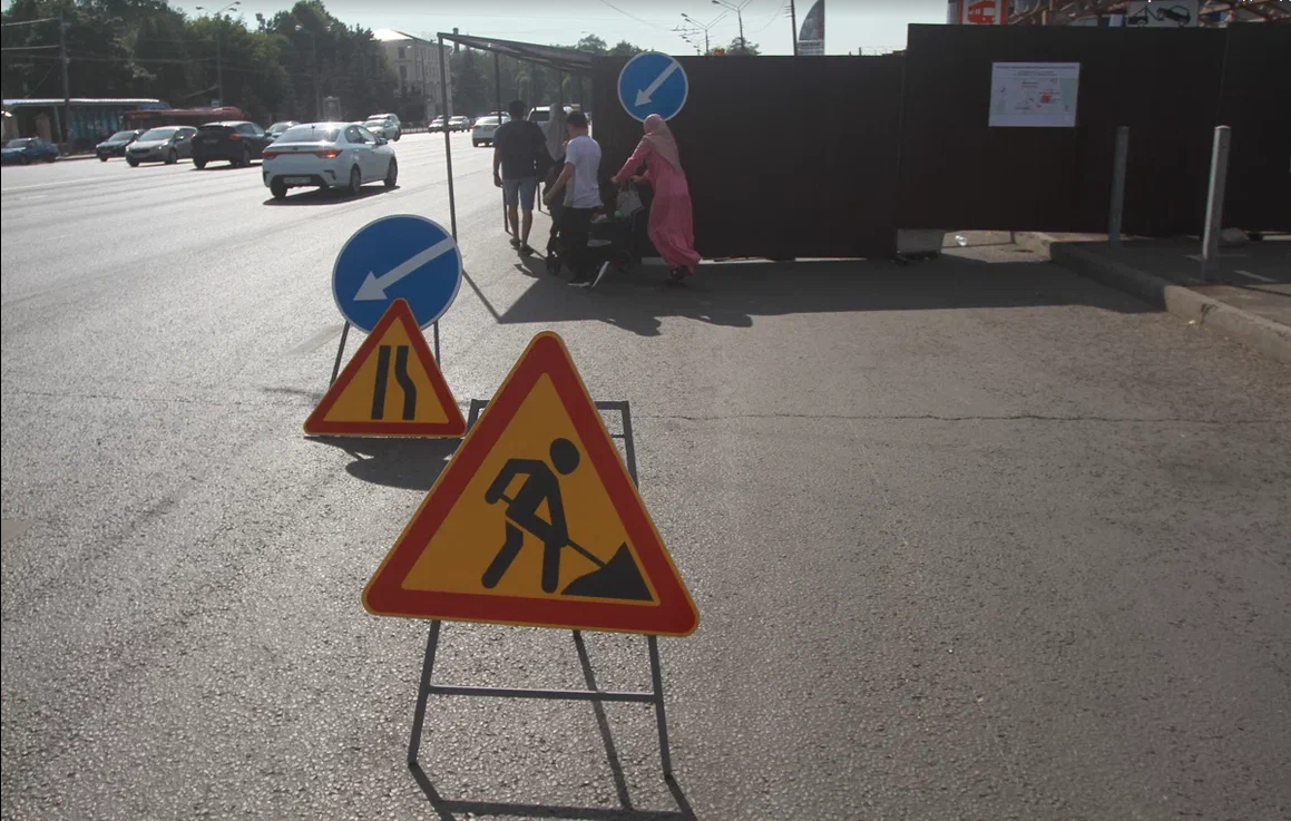 По улице Копылова в Казани на два месяца ограничат движение транспорта