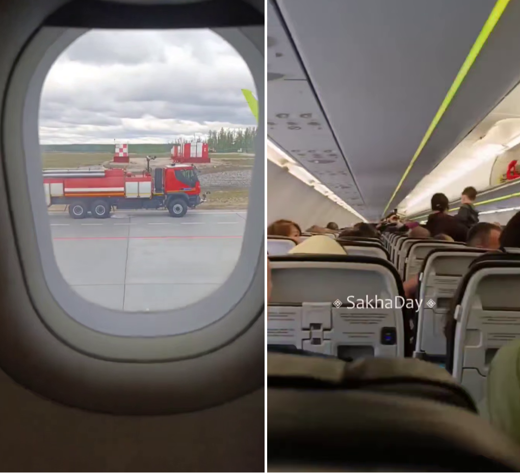 Самолёт S7 Airlines экстренно сел в Талакане из-за отказа двигателя