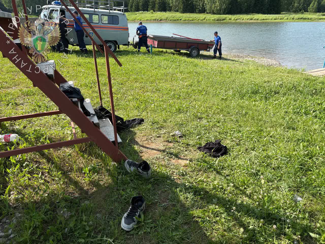 Прокуратура организовала проверку из-за утонувшего в Сабинском районе подростка