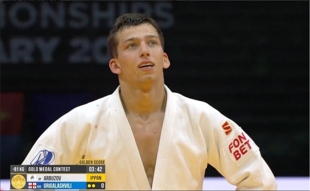 Дзюдоист Арбузов выиграл золото чемпионата мира в Будапеште