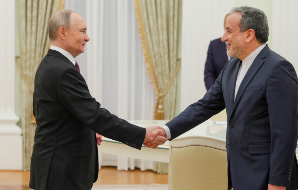 Путин встретится с главой МИД Ирана Аббасом Арагчи