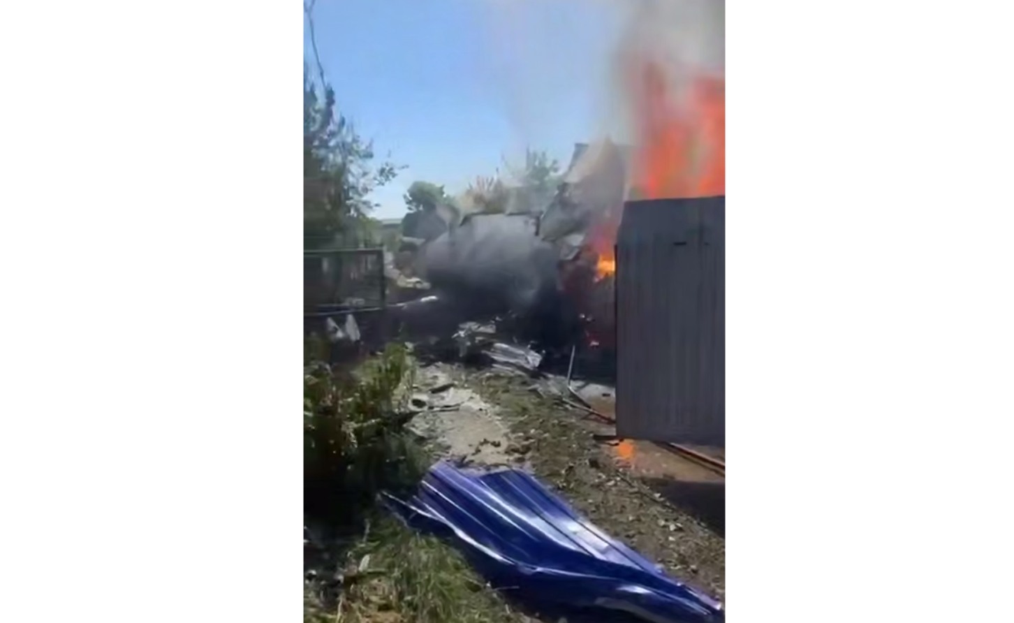 Падение беспилотника на дом во время испытательного полета в Казани подтвердили