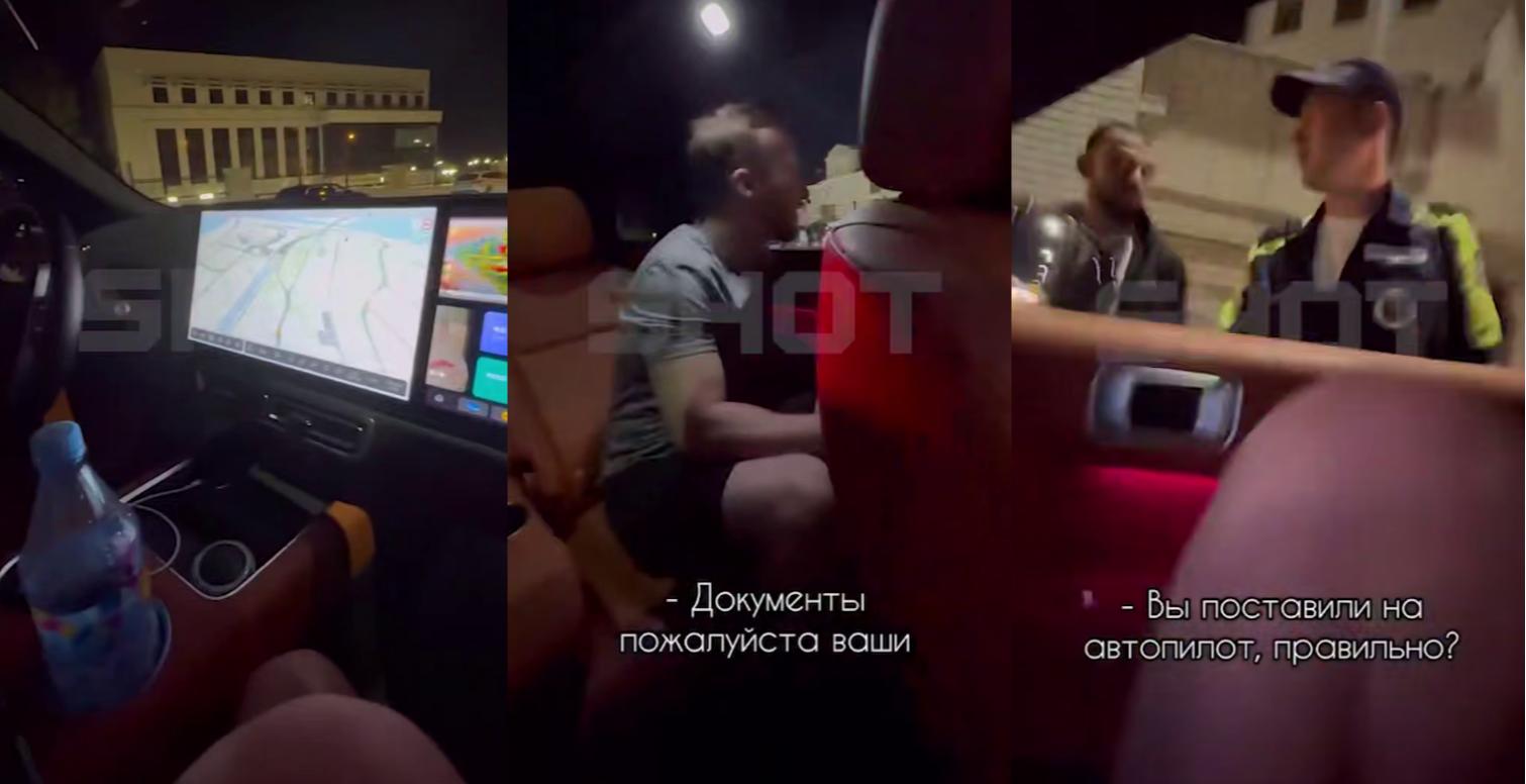 В Казани оштрафовали машину, которая ехала без водителя