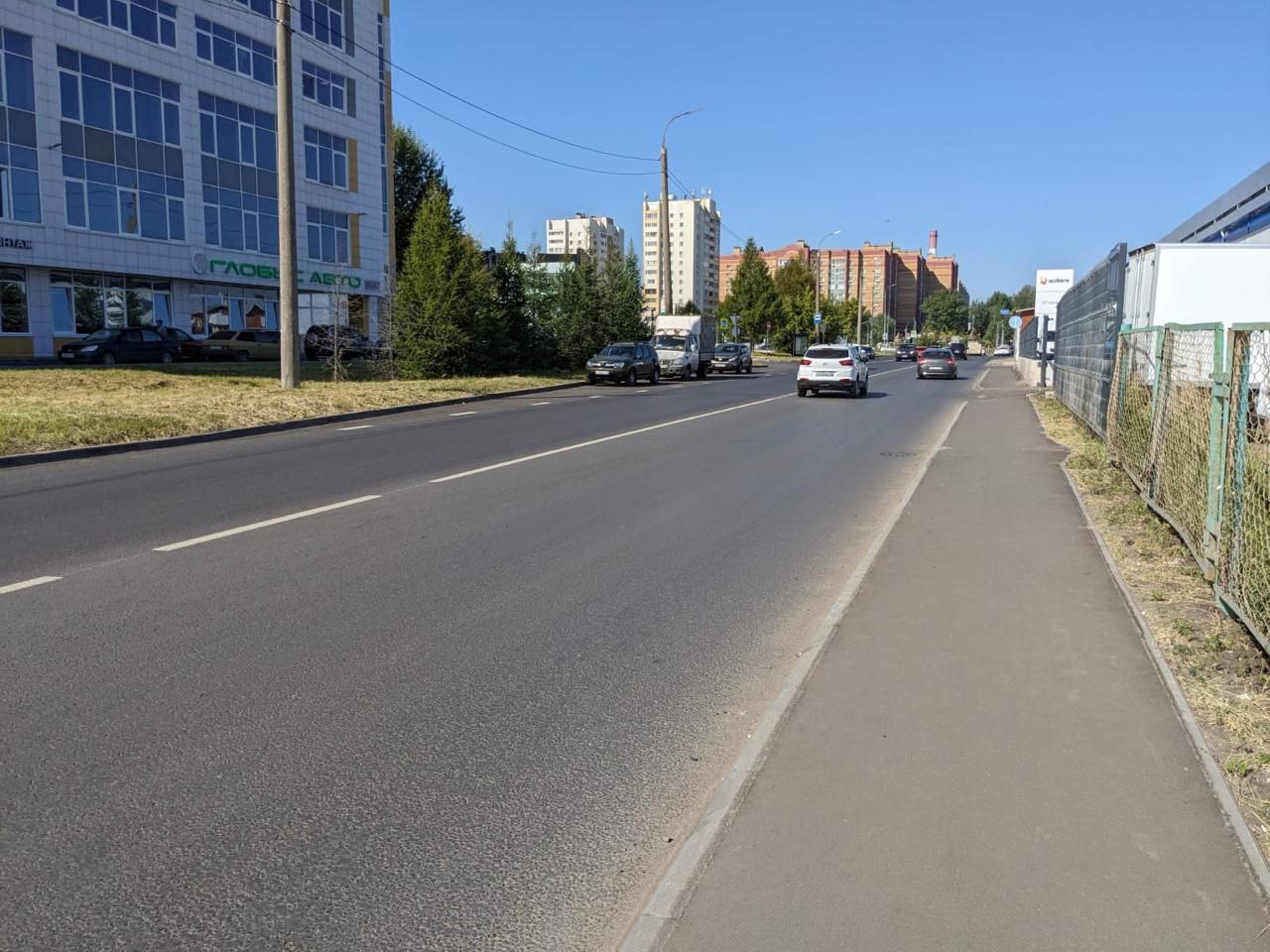 Ремонт улицы Воровского завершили в Казани