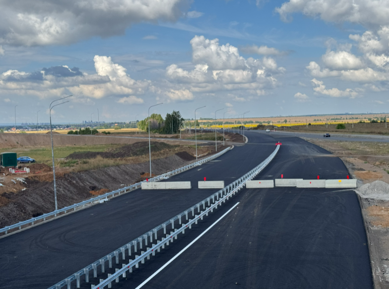 Реконструкция участка трассы Казань – Оренбург завершится в октябре 2026 года