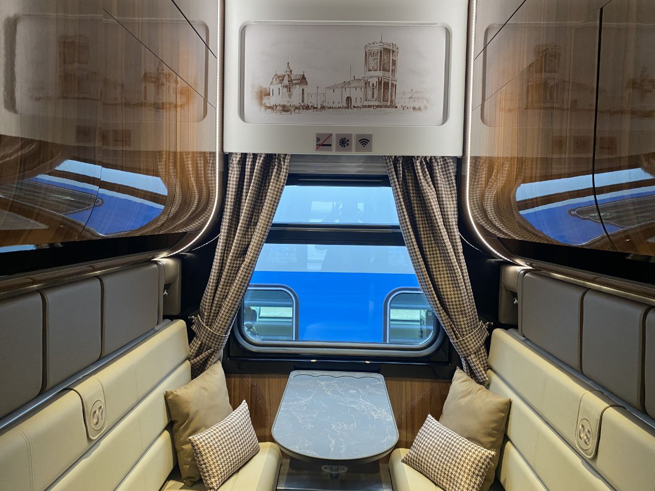 РЖД увеличит длину спальных полок в вагонах купе до двух метров