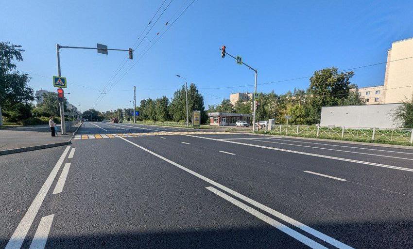 Завершен ремонт проспекта Ибрагимова в Казани