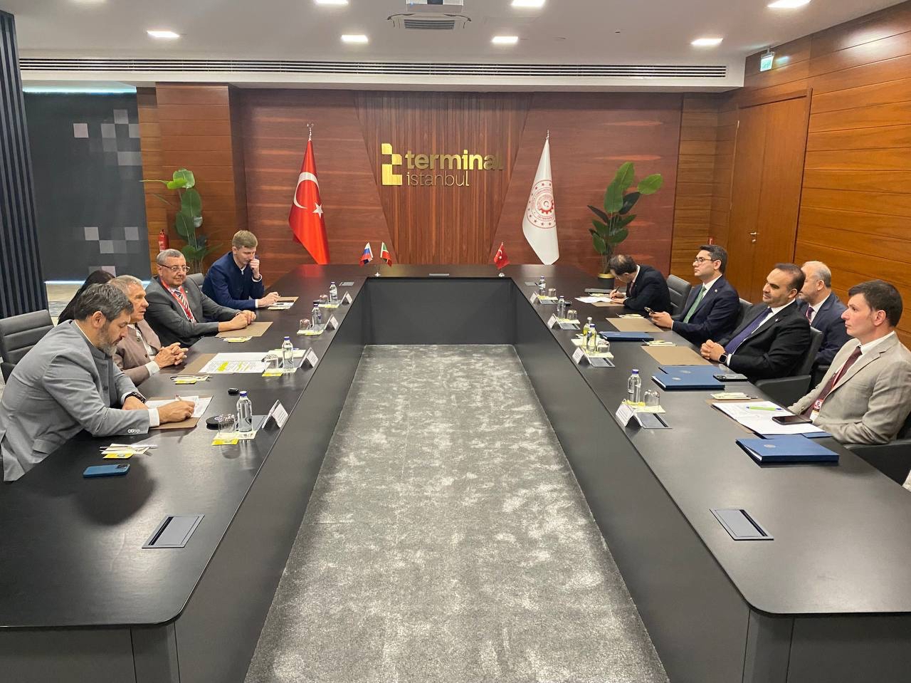 Минниханов провел встречу с главой Минпромтехнологий Турции