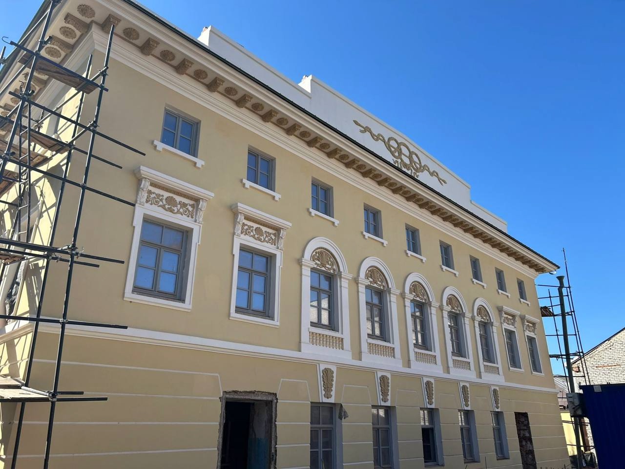 В доме Пискунова Казани завершили противоаварийные работы