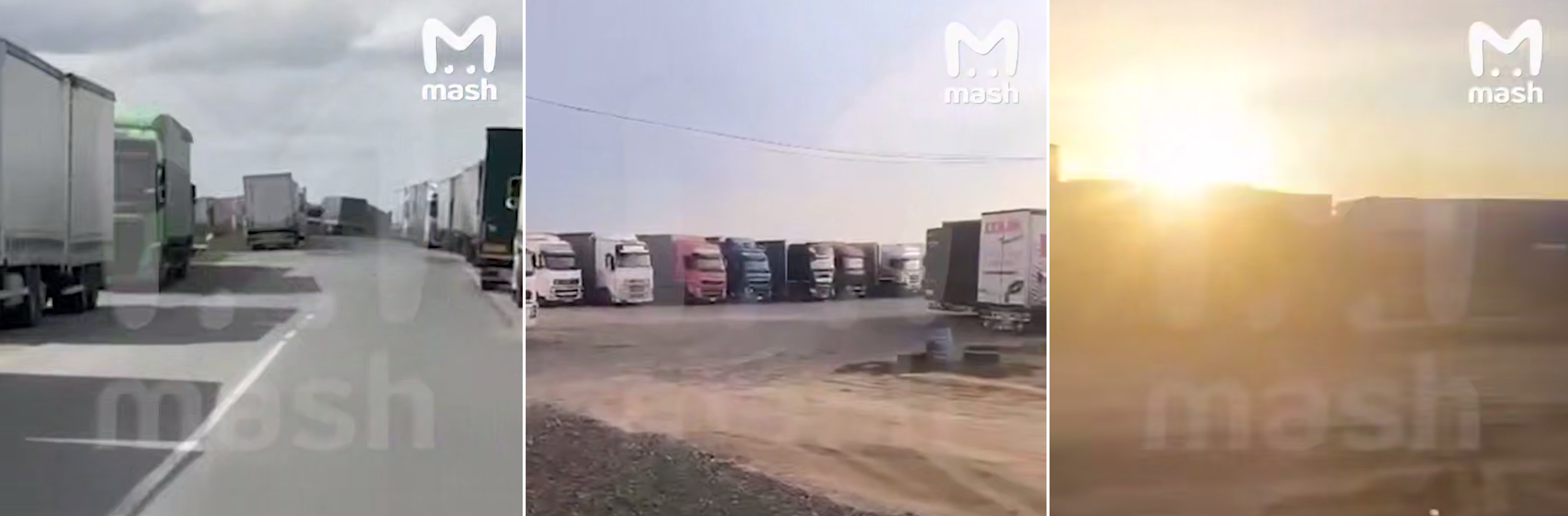 На границе с Казахстаном застряли 7 тысяч фур: водители 3 недели без еды и воды