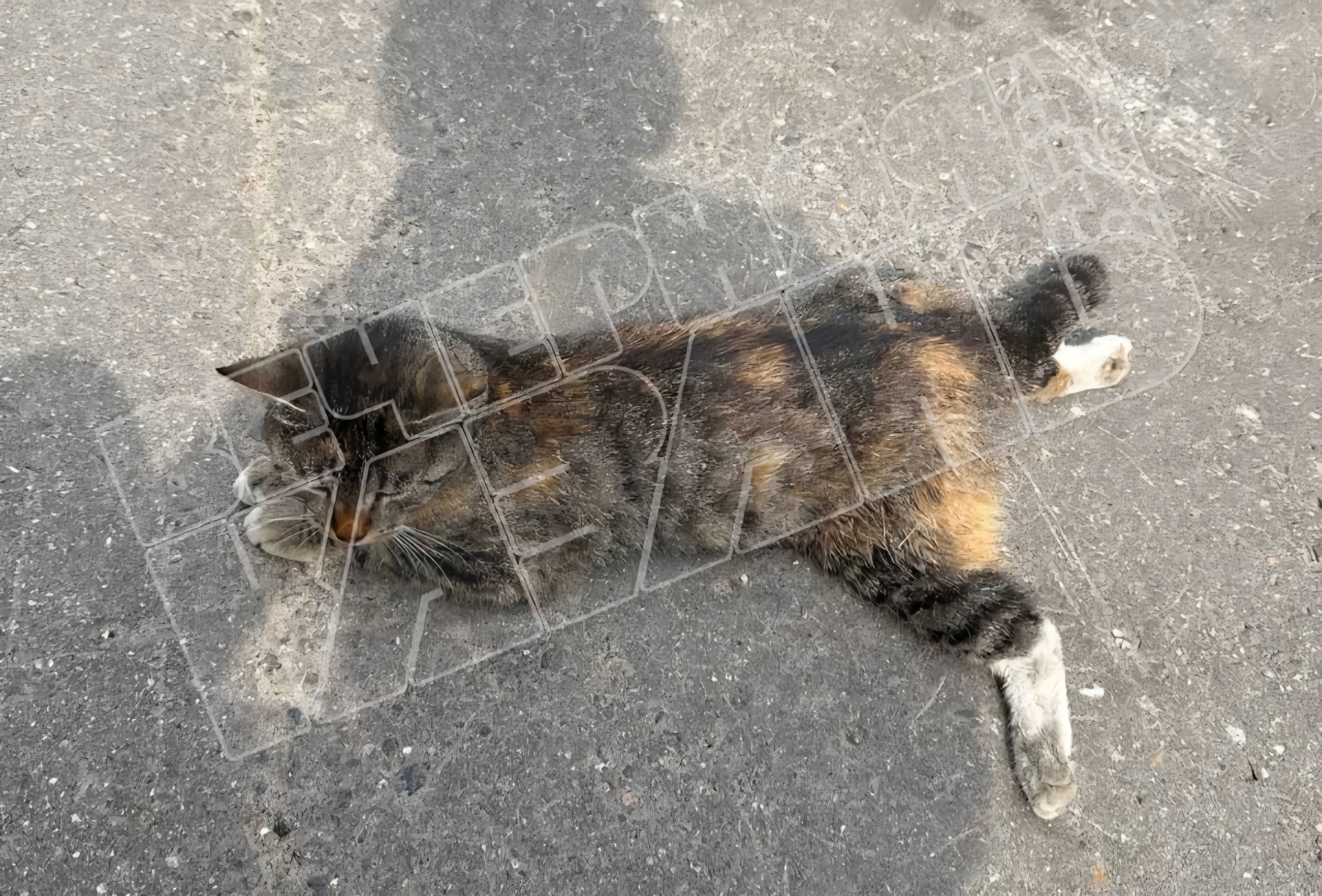 Жители ЖК сняли квартиру дворовой кошке