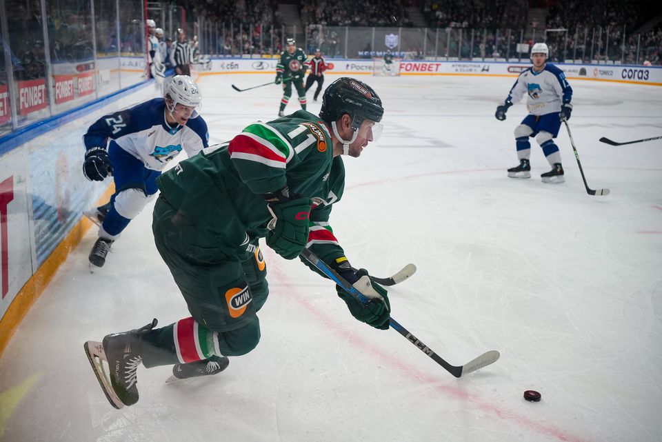 «Ак Барс» обыграл «Барыс» в последней домашней игре серии