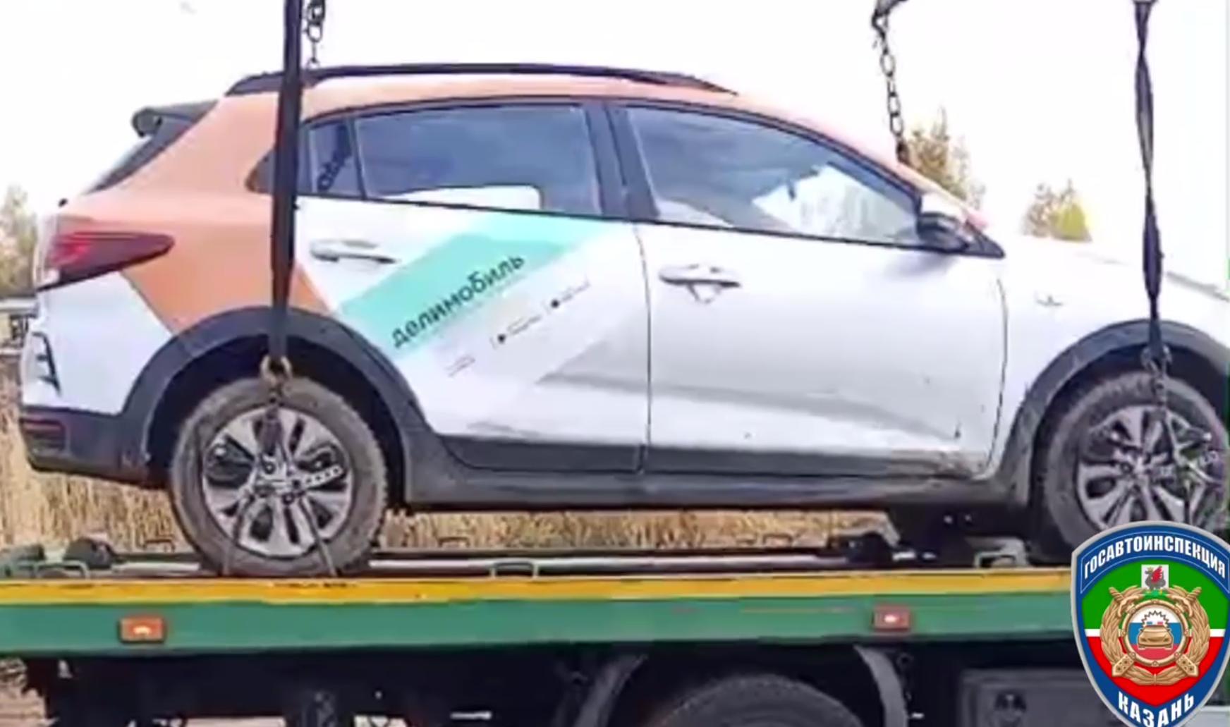Нелегальных мигрантов задержали в Казани в каршеринговой KIA
