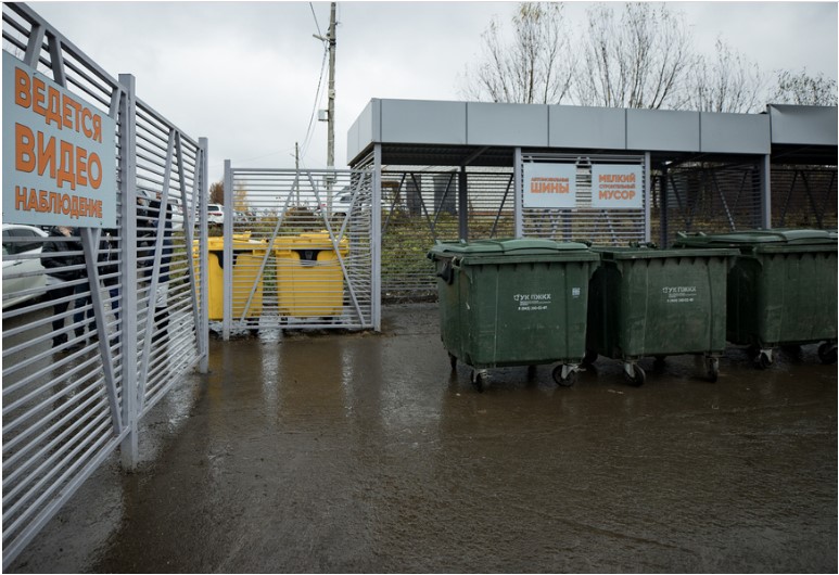 Первый пункт раздельного сбора мусора открыли в казанском поселке Северный
