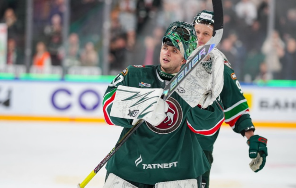 Тимур Билялов - в пятерке лучших игроков КХЛ последних недель