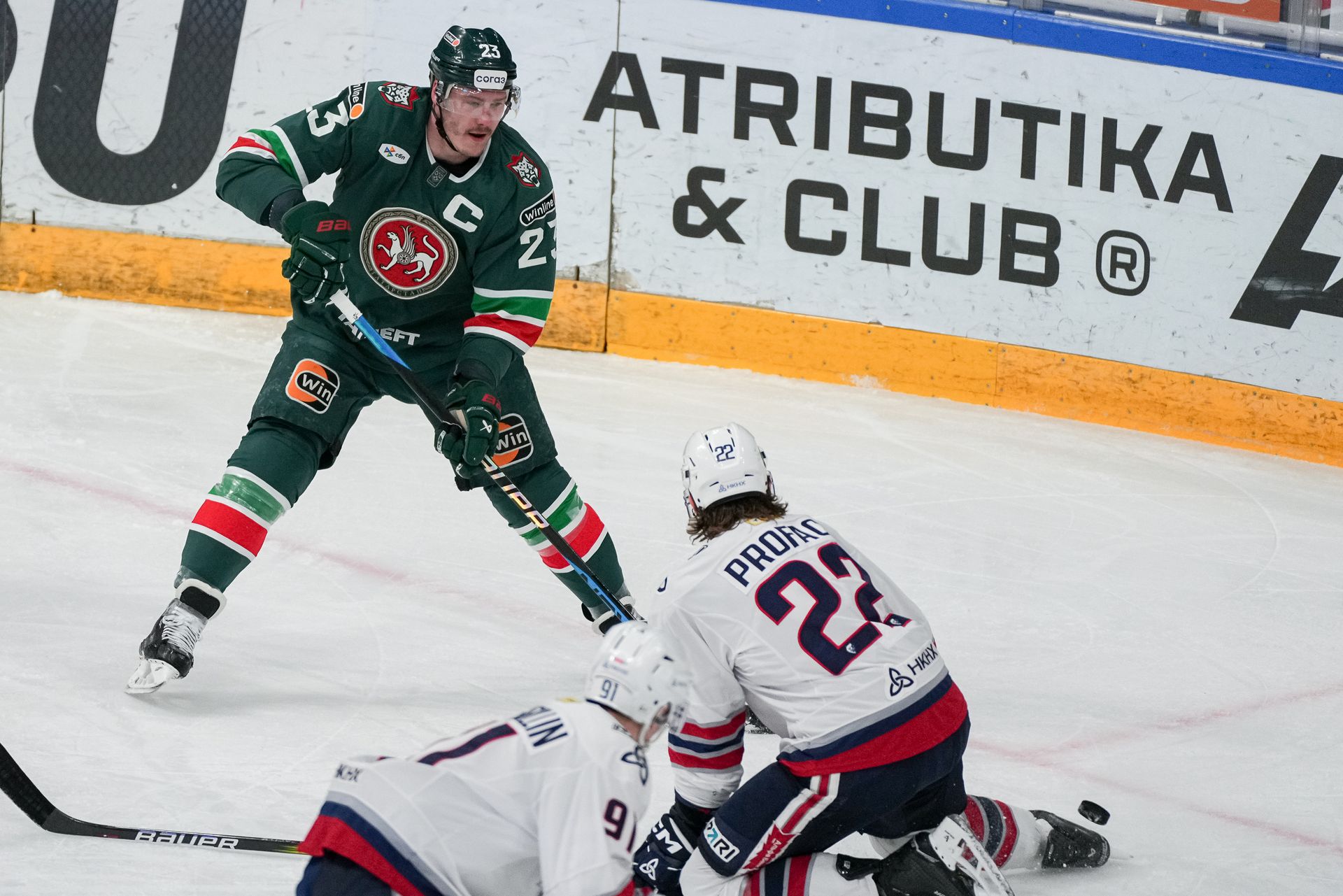 Дубль Яшкина принес «Ак Барсу» победу в Нижнекамске
