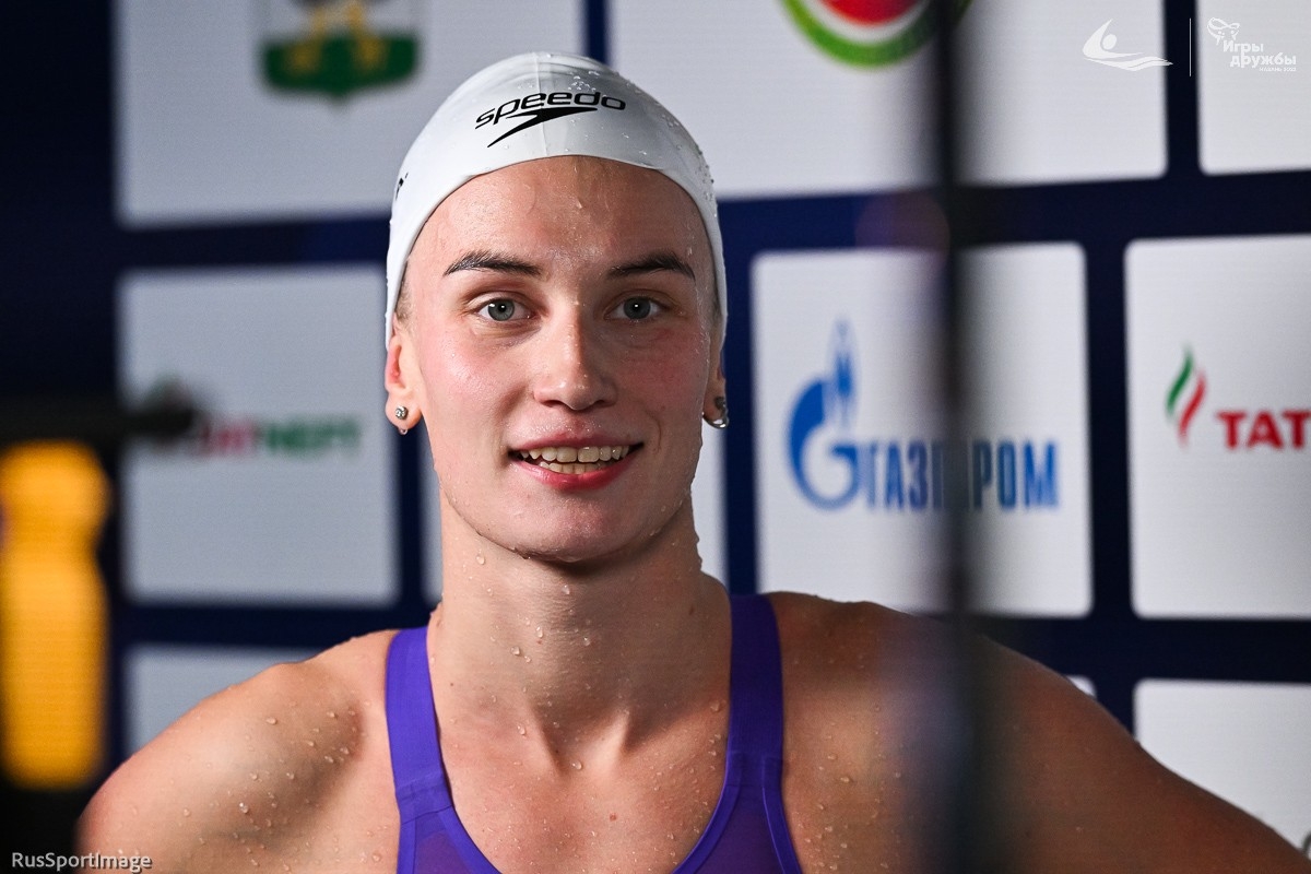 Суркова выиграла золото на дистанции 50 метров вольным стилем на ЧР в Казани