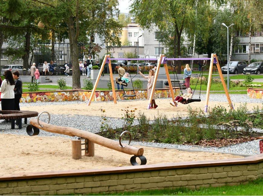 Приемка благоустроенных дворов в Татарстане завершается