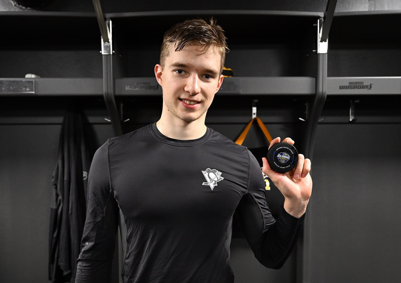 Вратарь «Питтсбурга» Сергей Мурашов впервые сыграл в НХЛ «на ноль»