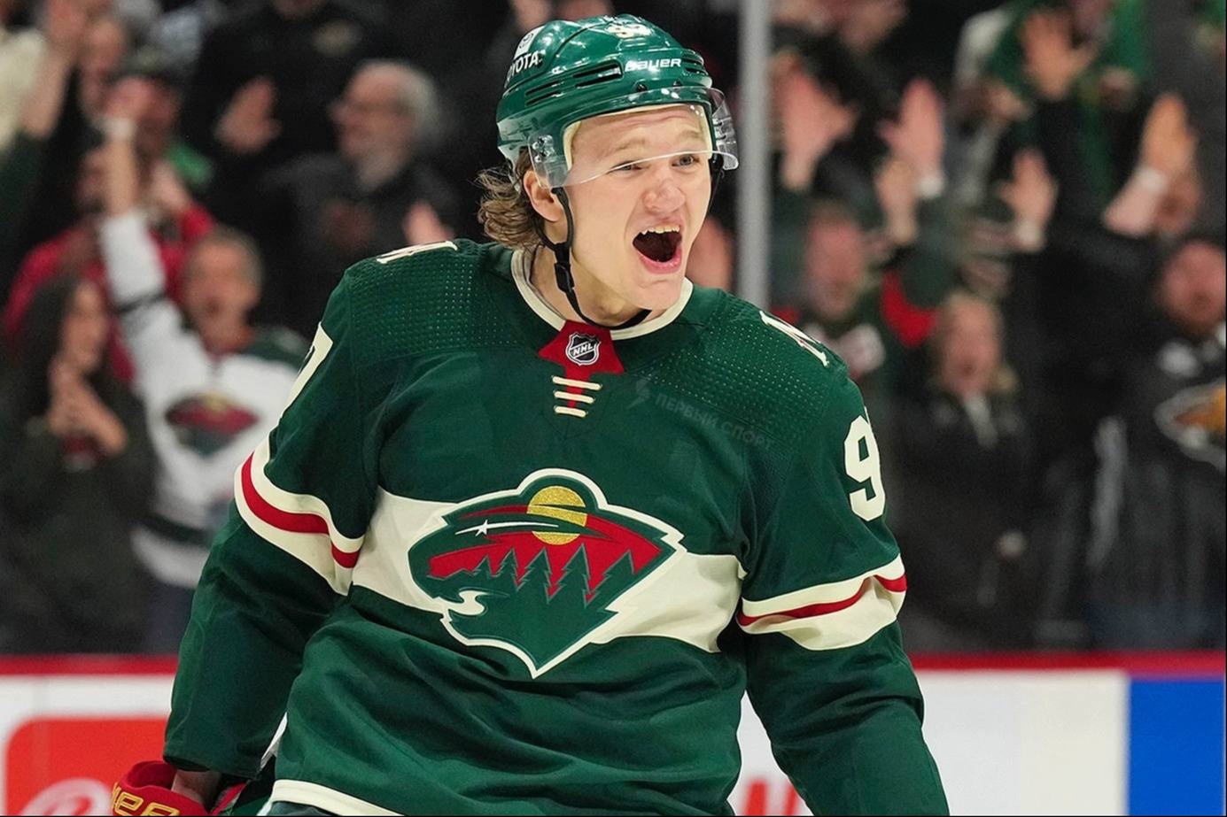 Капризов вышел на первое место среди россиян-бомбардиров НХЛ в этом сезоне