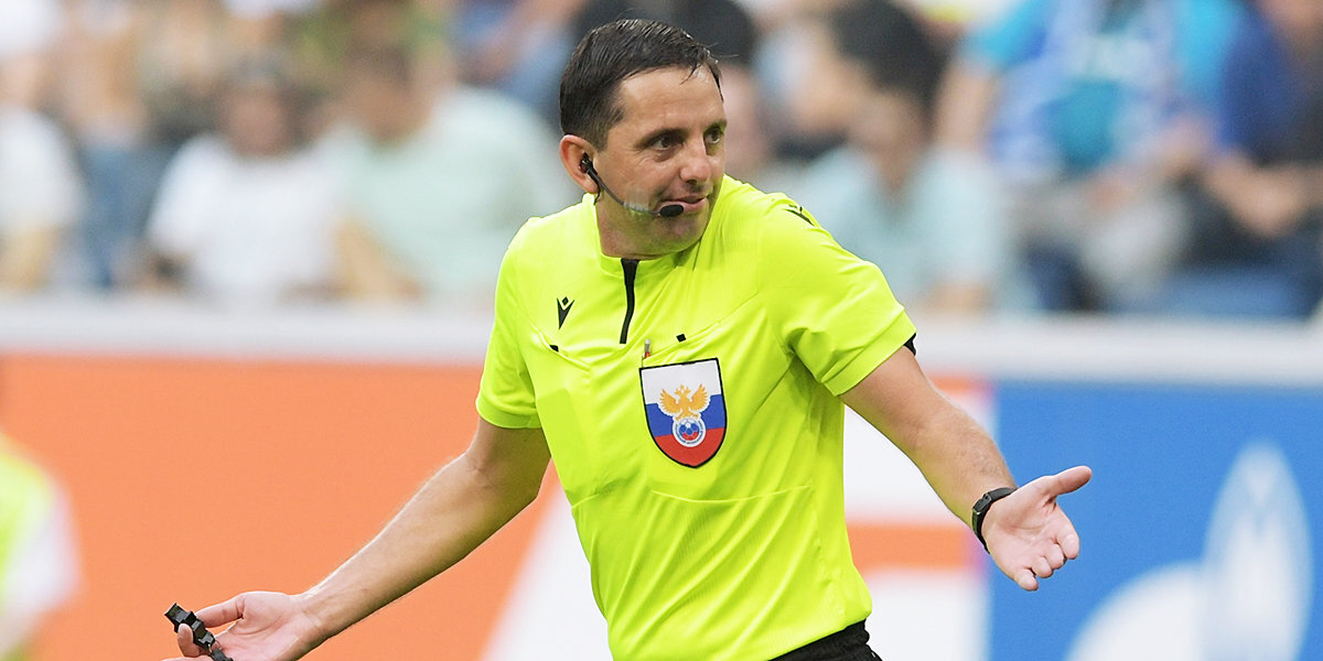 Павел Кукуян будет работать главным арбитром на матче «Рубин» - «Ахмат»