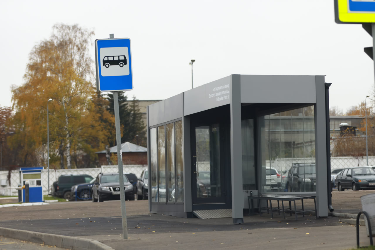 Новые автобусные остановки появятся в Казани